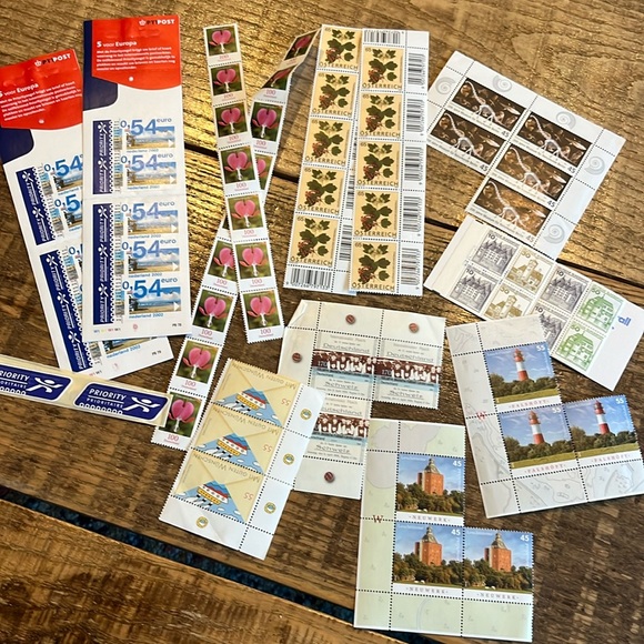 Other - European stamps, variety, unused